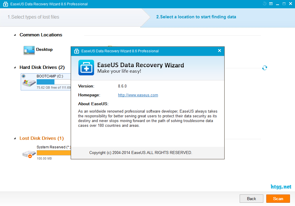 free license code for easeus data recovery wizard